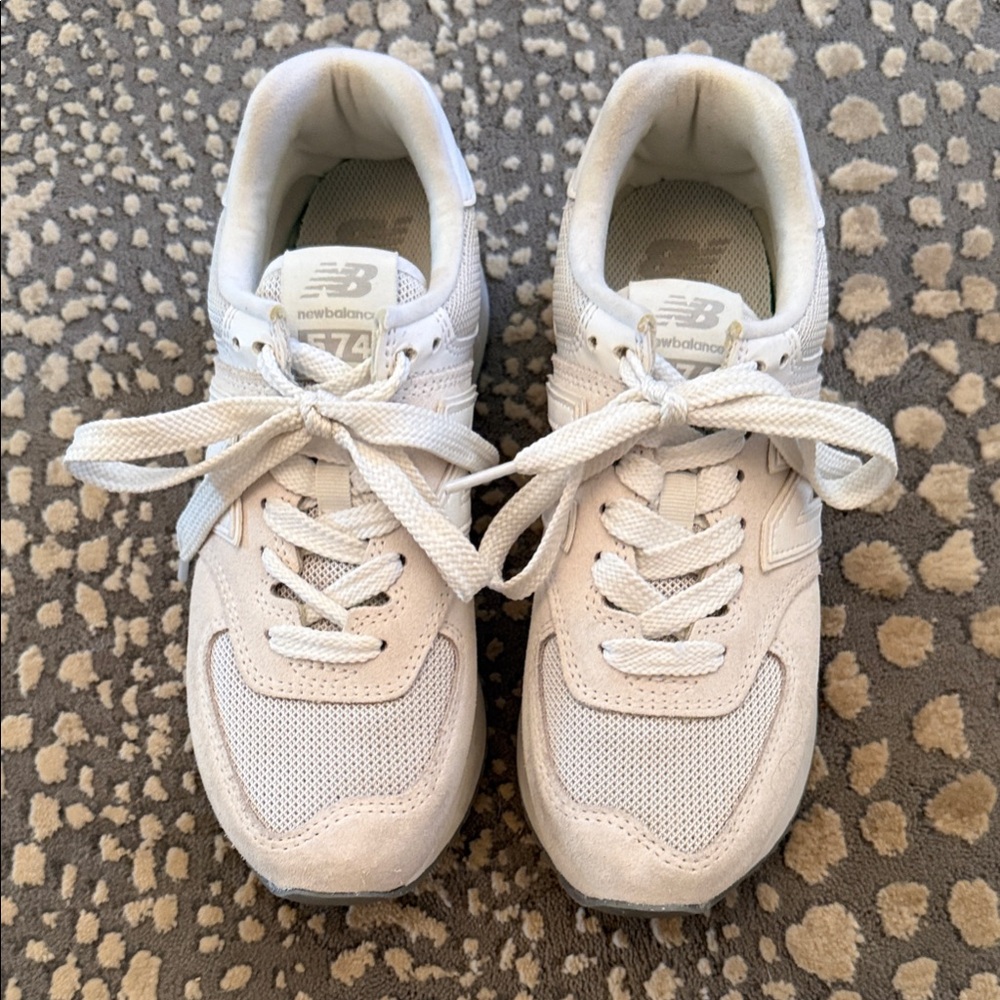 New Balance Classic White Athletic Shoes